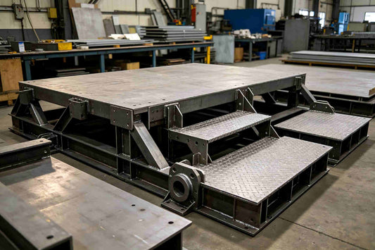 High-Strength Steel Plate Fabrication for Wind Turbine Service Platforms